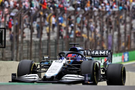 George Russell (GBR) Williams Racing FW43B.
12.11.2021. Formula 1 World Championship, Rd 19, Brazilian Grand Prix, Sao Paulo, Brazil, Qualifying Day.
- www.xpbimages.com, EMail: requests@xpbimages.com © Copyright: Batchelor / XPB Images