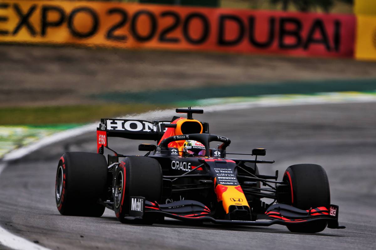 Max Verstappen (NLD) Red Bull Racing RB16B. 12.11.2021. Formula 1 World Championship, Rd 19, Brazilian Grand Prix, Sao Paulo