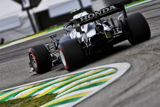 Pierre Gasly (FRA) AlphaTauri AT02.
12.11.2021. Formula 1 World Championship, Rd 19, Brazilian Grand Prix, Sao Paulo, Brazil, Qualifying Day.
- www.xpbimages.com, EMail: requests@xpbimages.com © Copyright: XPB Images
