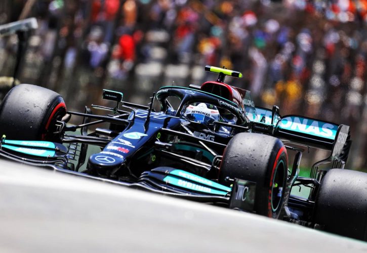 Valtteri Bottas (FIN) Mercedes AMG F1 W12. 13.11.2021. Formula 1 World Championship, Rd 19, Brazilian Grand Prix, Sao Paulo