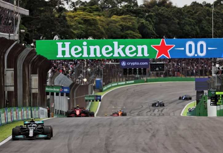 Valtteri Bottas (FIN) Mercedes AMG F1 W12. 13.11.2021. Formula 1 World Championship, Rd 19, Brazilian Grand Prix, Sao Paulo, Brazil