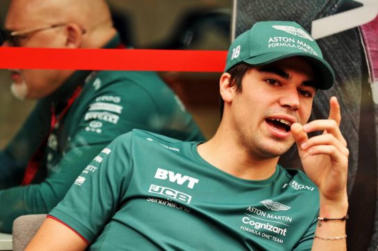 Lance Stroll (CDN) Aston Martin F1 Team.
14.11.2021. Formula 1 World Championship, Rd 19, Brazilian Grand Prix, Sao Paulo, Brazil, Race Day.
- www.xpbimages.com, EMail: requests@xpbimages.com © Copyright: Batchelor / XPB Images