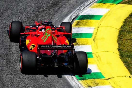 Charles Leclerc (MON) Ferrari SF-21.
14.11.2021. Formula 1 World Championship, Rd 19, Brazilian Grand Prix, Sao Paulo, Brazil, Race Day.
- www.xpbimages.com, EMail: requests@xpbimages.com © Copyright: Carezzevoli / XPB Images