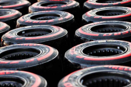 Pirelli tyres.
18.11.2021. Formula 1 World Championship, Rd 20, Qatar Grand Prix, Doha, Qatar, Preparation Day.
- www.xpbimages.com, EMail: requests@xpbimages.com © Copyright: Moy / XPB Images