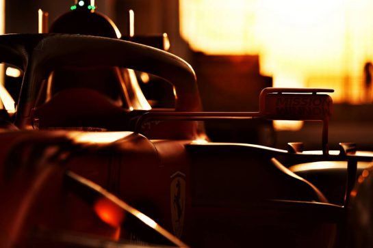 Ferrari SF-21 at sunset.
18.11.2021. Formula 1 World Championship, Rd 20, Qatar Grand Prix, Doha, Qatar, Preparation Day.
- www.xpbimages.com, EMail: requests@xpbimages.com © Copyright: Moy / XPB Images
