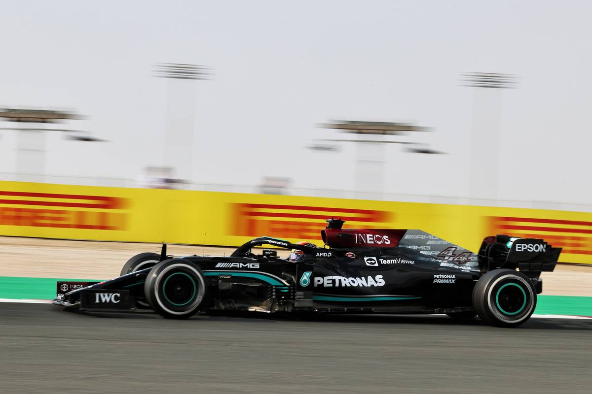 Lewis Hamilton (GBR) Mercedes AMG F1 W12. 19.11.2021 Formula 1 World Championship, Rd 20, Qatar Grand Prix, Doha, Qatar