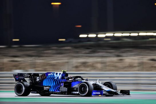 Nicholas Latifi (CDN) Williams Racing FW43B.
19.11.2021 Formula 1 World Championship, Rd 20, Qatar Grand Prix, Doha, Qatar, Practice Day.
- www.xpbimages.com, EMail: requests@xpbimages.com © Copyright: Batchelor / XPB Images