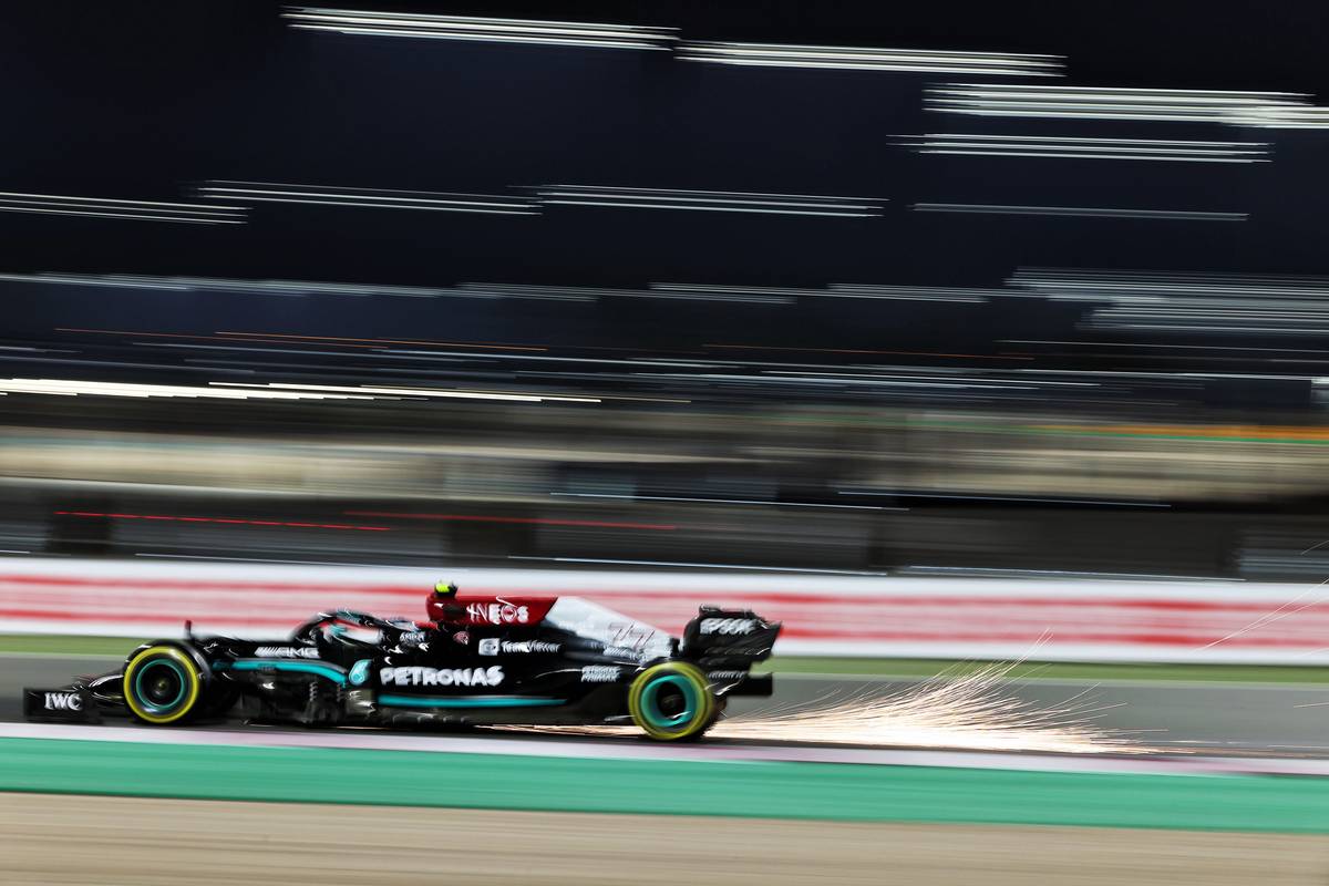 Valtteri Bottas (FIN) Mercedes AMG F1 W12. 19.11.2021 Formula 1 World Championship, Rd 20, Qatar Grand Prix, Doha, Qatar