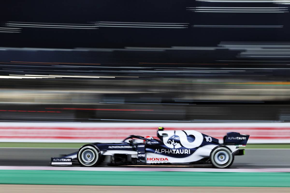 Pierre Gasly (FRA) AlphaTauri AT02. 19.11.2021 Formula 1 World Championship, Rd 20, Qatar Grand Prix, Doha, Qatar