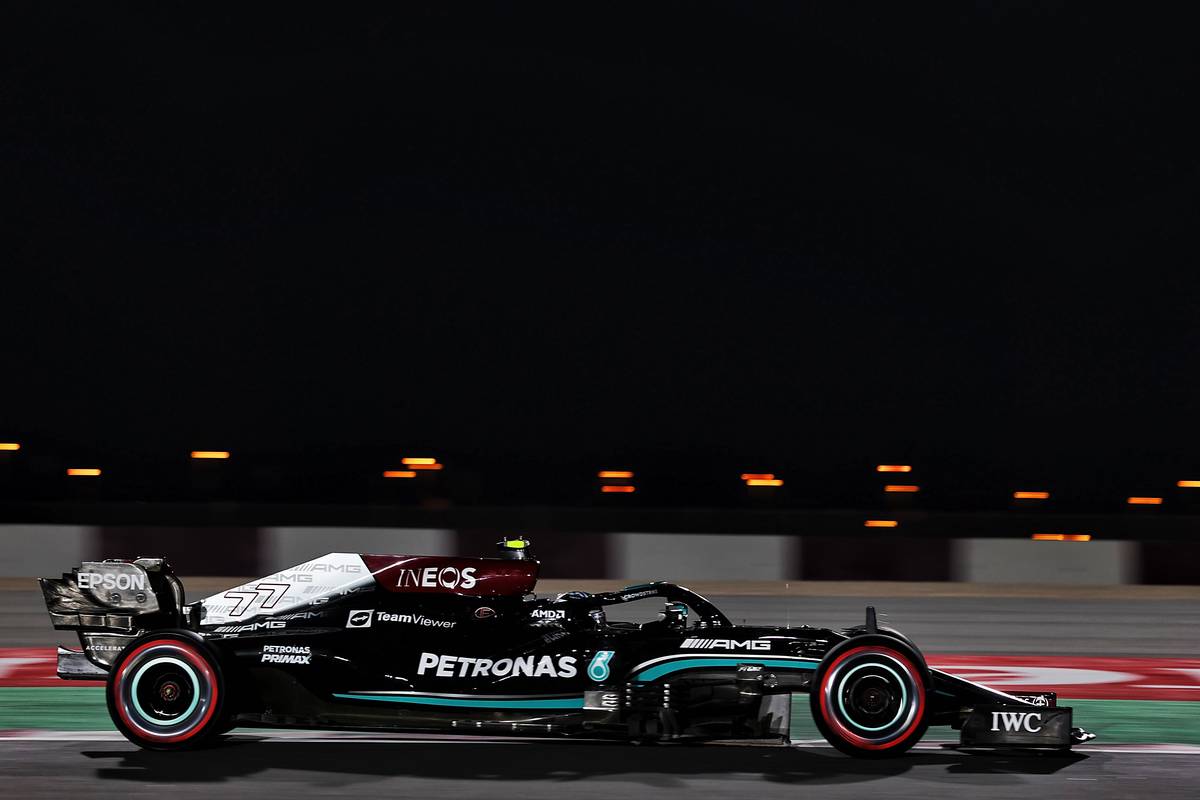 Valtteri Bottas (FIN) Mercedes AMG F1 W12. 19.11.2021 Formula 1 World Championship, Rd 20, Qatar Grand Prix, Doha, Qatar