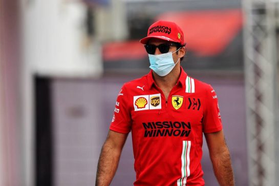 Carlos Sainz Jr (ESP) Ferrari.
20.11.2021. Formula 1 World Championship, Rd 20, Qatar Grand Prix, Doha, Qatar, Qualifying Day.
- www.xpbimages.com, EMail: requests@xpbimages.com © Copyright: Moy / XPB Images