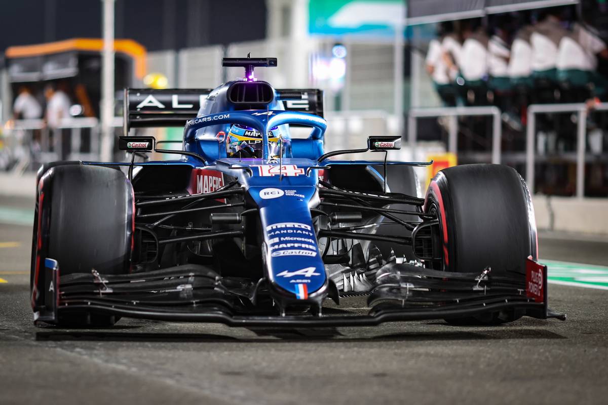 Fernando Alonso (ESP) Alpine F1 Team A521. 20.11.2021. Formula 1 World Championship, Rd 20, Qatar Grand Prix, Doha, Qatar