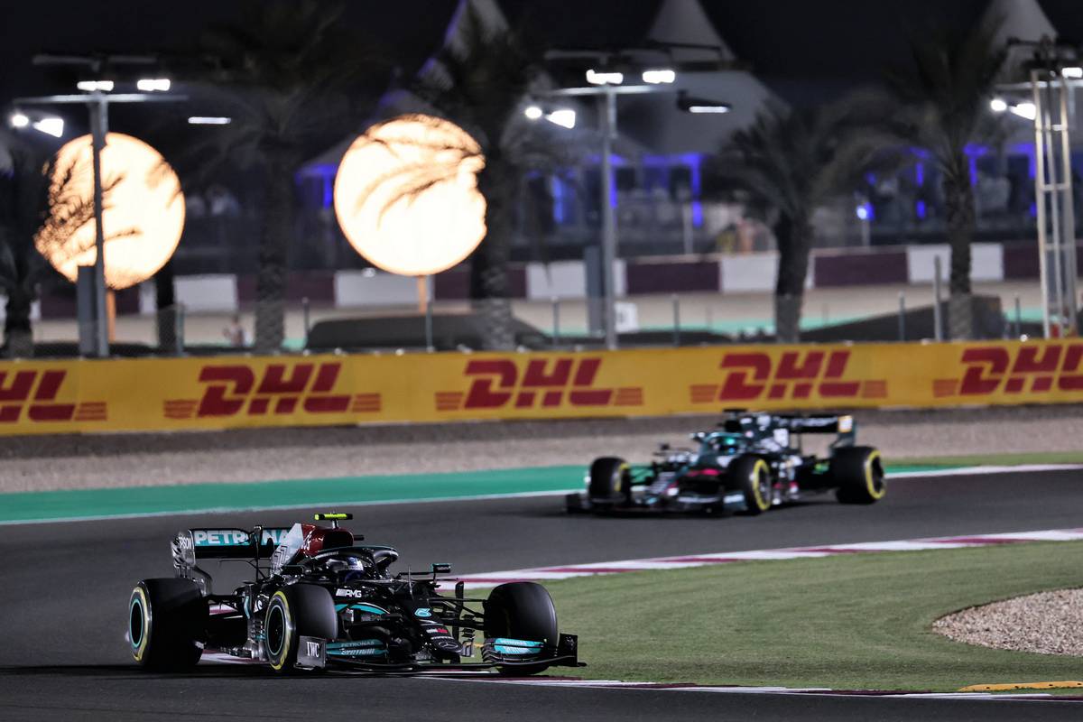 Valtteri Bottas (FIN) Mercedes AMG F1 W12. 21.11.2021. Formula 1 World Championship, Rd 20, Qatar Grand Prix, Doha, Qatar