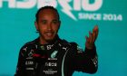 1st place Lewis Hamilton (GBR) Mercedes AMG F1 W12. 21.11.2021. Formula 1 World Championship, Rd 20, Qatar Grand Prix, Doha, Qatar
