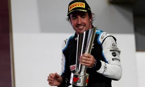 Alonso returns to the podium: 'Seven years and finally we got it'