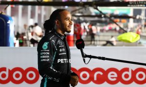 Hamilton insists there's 'no time for celebrations'