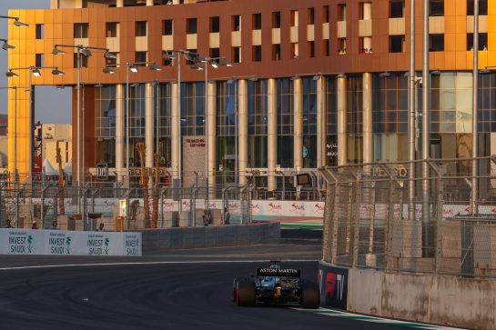 Lance Stroll (CDN), Aston Martin F1 Team 03.12.2021 Formula 1 World Championship, Rd 21, Saudi Arabian Grand Prix, Jeddah, Saudi Arabia, Practice Day.- www.xpbimages.com, EMail: requests@xpbimages.com © Copyright: Charniaux / XPB Images