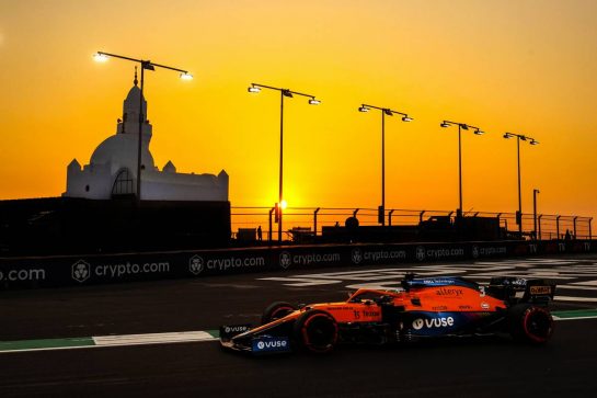 Daniel Ricciardo (AUS), McLaren F1 Team 04.12.2021. Formula 1 World Championship, Rd 21, Saudi Arabian Grand Prix, Jeddah, Saudi Arabia, Qualifying Day.- www.xpbimages.com, EMail: requests@xpbimages.com © Copyright: Charniaux / XPB Images