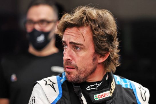 Fernando Alonso (ESP) Alpine F1 Team.
04.12.2021. Formula 1 World Championship, Rd 21, Saudi Arabian Grand Prix, Jeddah, Saudi Arabia, Qualifying Day.
- www.xpbimages.com, EMail: requests@xpbimages.com © Copyright: Moy / XPB Images