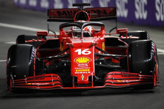 Charles Leclerc (MON) Ferrari SF-21.
04.12.2021. Formula 1 World Championship, Rd 21, Saudi Arabian Grand Prix, Jeddah, Saudi Arabia, Qualifying Day.
- www.xpbimages.com, EMail: requests@xpbimages.com © Copyright: Bearne / XPB Images