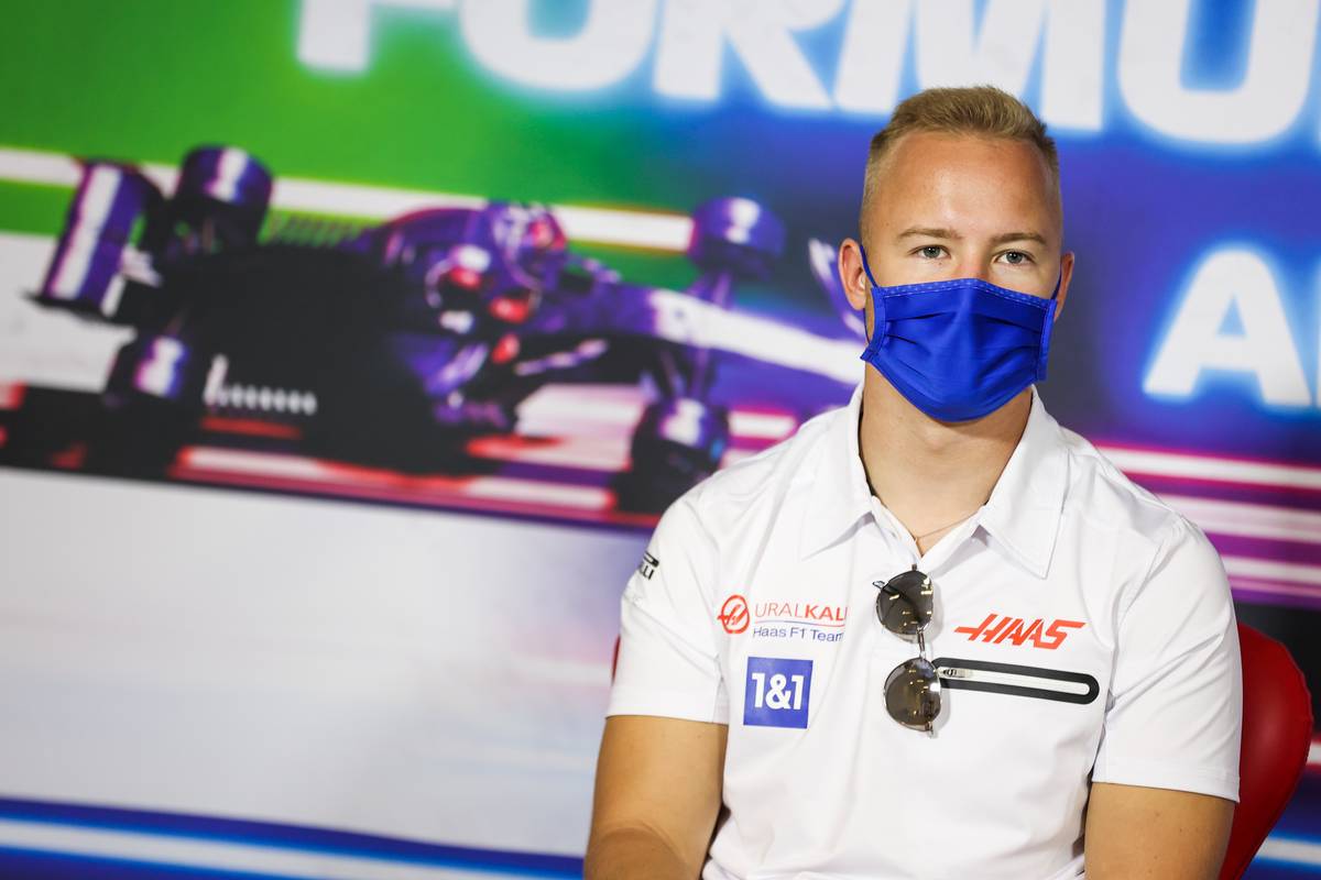 Nikita Mazepin (RUS) Haas F1 Team in the FIA Press Conference. 09.12.2021. Formula 1 World Championship, Rd 22, Abu Dhabi Grand Prix, Yas Marina 