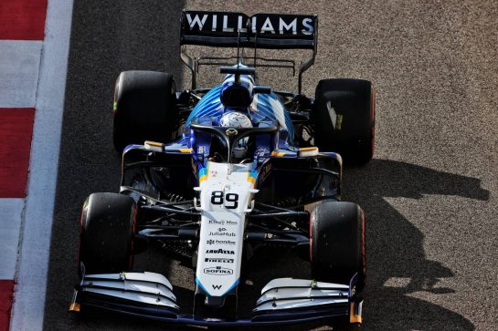 Jack Aitken (GBR) / (KOR) Williams Racing FW43B.
10.12.2021. Formula 1 World Championship, Rd 22, Abu Dhabi Grand Prix, Yas Marina Circuit, Abu Dhabi, Practice Day.
- www.xpbimages.com, EMail: requests@xpbimages.com © Copyright: Batchelor / XPB Images