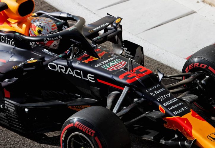 Max Verstappen (NLD) Red Bull Racing RB16B. 10.12.2021. Formula 1 World Championship, Rd 22, Abu Dhabi Grand Prix, Yas Marina