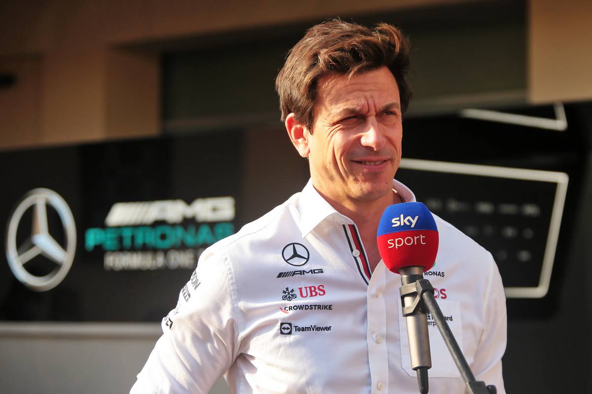 Toto Wolff (GER) Mercedes AMG F1 Shareholder and Executive Director. 11.12.2021. Formula 1 World Championship, Rd 22, Abu Dhabi Grand Prix, Yas Marina