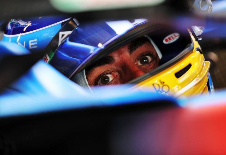 Fernando Alonso (ESP) Alpine F1 Team A521. 11.12.2021. Formula 1 World Championship, Rd 22, Abu Dhabi Grand Prix, Yas Marina
