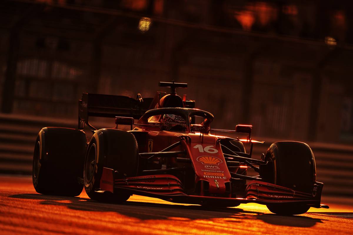 Charles Leclerc (MON) Ferrari SF-21. 11.12.2021. Formula 1 World Championship, Rd 22, Abu Dhabi Grand Prix, Yas Marina