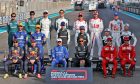 Drivers' end of season photograph. 12.12.2021. Formula 1 World Championship, Rd 22, Abu Dhabi Grand Prix, Yas Marina