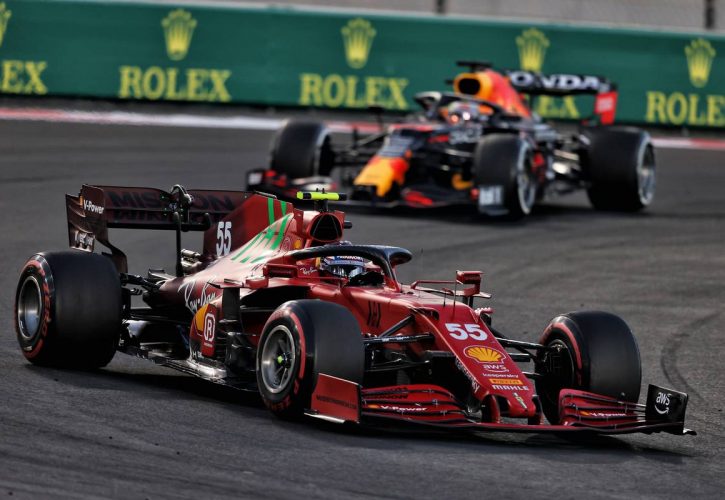 Carlos Sainz Jr (ESP) Ferrari SF-21. 12.12.2021. Formula 1 World Championship, Rd 22, Abu Dhabi
