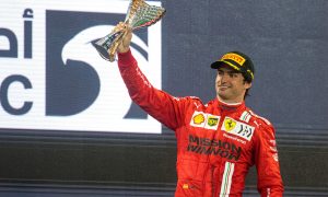 Sainz says 'strange' restart put Abu Dhabi podium in jeopardy