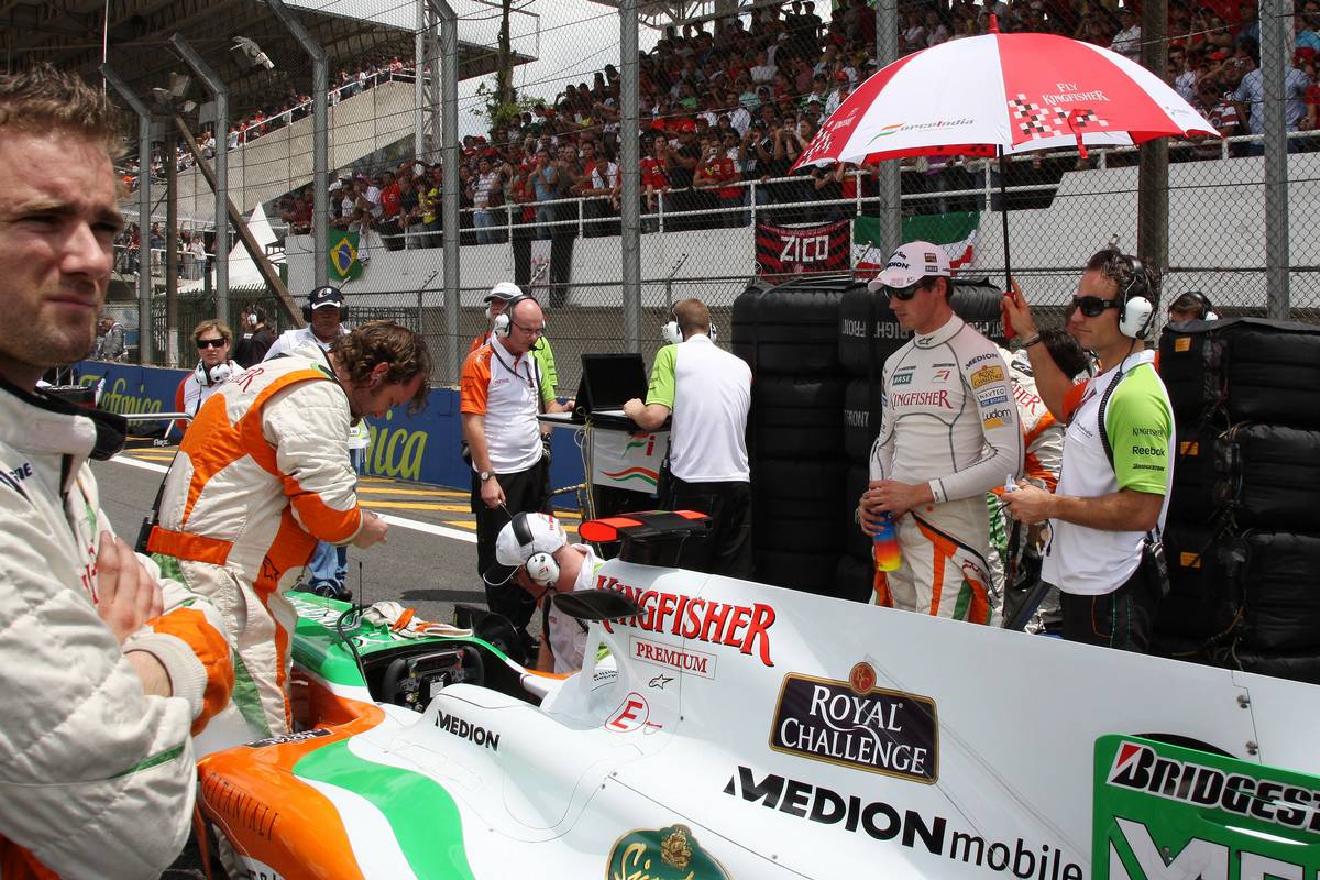 18.10.2009 Sao Paulo, Brazil, Adrian Sutil (GER), Force India F1 Team- Formula 1 World Championship, Rd 16, Brazilian Grand Prix