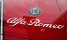 Alfa Romeo logo for the Sauber F1 Team. 26.02.2018. Formula One Testing, Day One, Barcelona