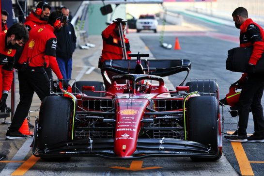 Carlos Sainz Jr (ESP) Ferrari F1-75.
24.02.2022. Formula One Testing, Day Two, Barcelona, Spain. Thursday.
- www.xpbimages.com, EMail: requests@xpbimages.com © Copyright: Batchelor / XPB Images