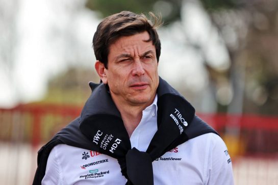 Toto Wolff (GER) Mercedes AMG F1 Shareholder and Executive Director.
24.02.2022. Formula One Testing, Day Two, Barcelona, Spain. Thursday.
- www.xpbimages.com, EMail: requests@xpbimages.com © Copyright: Moy / XPB Images