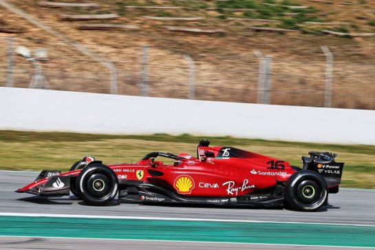 Charles Leclerc (MON) Ferrari F1-75.
24.02.2022. Formula One Testing, Day Two, Barcelona, Spain. Thursday.
- www.xpbimages.com, EMail: requests@xpbimages.com © Copyright: Moy / XPB Images