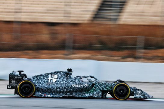 Guanyu Zhou (CHN) Alfa Romeo F1 Team C42.
24.02.2022. Formula One Testing, Day Two, Barcelona, Spain. Thursday.
- www.xpbimages.com, EMail: requests@xpbimages.com © Copyright: Batchelor / XPB Images