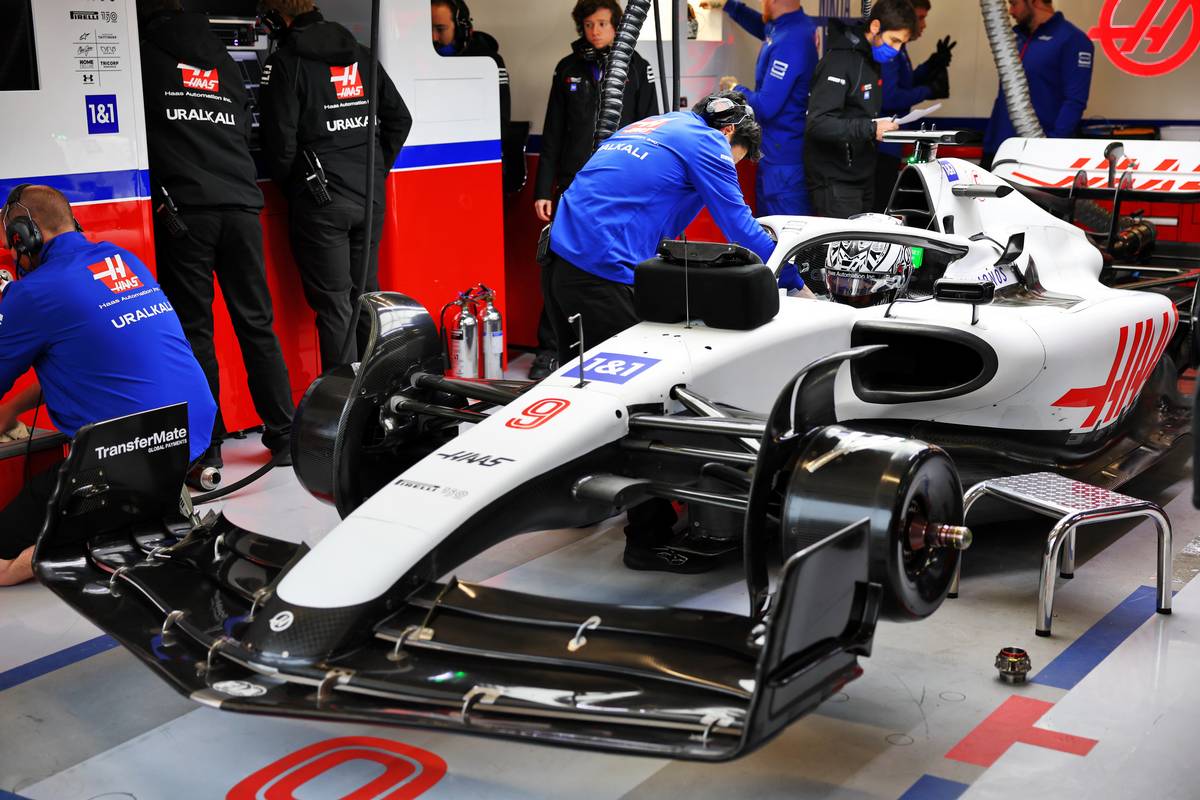 Nikita Mazepin (RUS) Haas F1 Team VF-22. 25.02.2022. Formula One Testing, Day Three, Barcelona