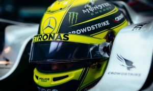 Hamilton opts for throwback yellow lid for 2022