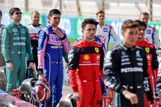 Esteban Ocon (FRA) Alpine F1 Team.
10.03.2022. Formula 1 Testing, Sakhir, Bahrain, Day One.
- www.xpbimages.com, EMail: requests@xpbimages.com © Copyright: Bearne / XPB Images