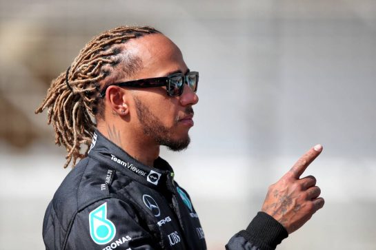 Lewis Hamilton (GBR) Mercedes AMG F1.
10.03.2022. Formula 1 Testing, Sakhir, Bahrain, Day One.
- www.xpbimages.com, EMail: requests@xpbimages.com © Copyright: Coates / XPB Images