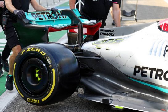 Mercedes AMG F1 W13.
10.03.2022. Formula 1 Testing, Sakhir, Bahrain, Day One.
- www.xpbimages.com, EMail: requests@xpbimages.com © Copyright: Batchelor / XPB Images