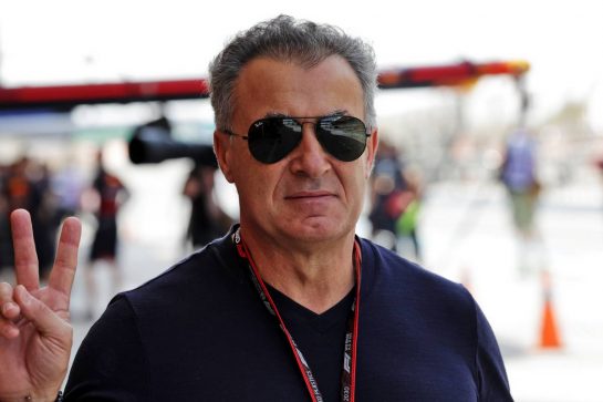 Jean Alesi (FRA).
10.03.2022. Formula 1 Testing, Sakhir, Bahrain, Day One.
- www.xpbimages.com, EMail: requests@xpbimages.com © Copyright: Bearne / XPB Images