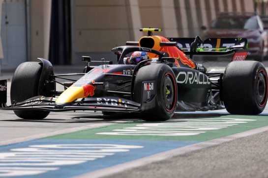 Sergio Perez (MEX) Red Bull Racing RB18.
10.03.2022. Formula 1 Testing, Sakhir, Bahrain, Day One.
- www.xpbimages.com, EMail: requests@xpbimages.com © Copyright: Bearne / XPB Images