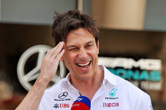 Toto Wolff (GER) Mercedes AMG F1 Shareholder and Executive Director.
10.03.2022. Formula 1 Testing, Sakhir, Bahrain, Day One.
- www.xpbimages.com, EMail: requests@xpbimages.com © Copyright: Moy / XPB Images