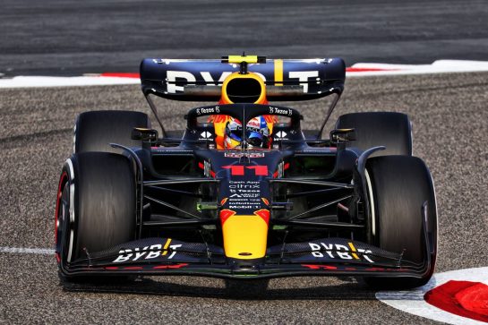 Sergio Perez (MEX) Red Bull Racing RB18.
10.03.2022. Formula 1 Testing, Sakhir, Bahrain, Day One.
- www.xpbimages.com, EMail: requests@xpbimages.com © Copyright: Batchelor / XPB Images