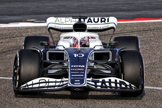 Pierre Gasly (FRA) AlphaTauri AT03.
10.03.2022. Formula 1 Testing, Sakhir, Bahrain, Day One.
- www.xpbimages.com, EMail: requests@xpbimages.com © Copyright: Batchelor / XPB Images