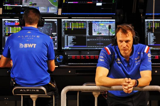 Laurent Rossi (FRA) Alpine Chief Executive Officer.
10.03.2022. Formula 1 Testing, Sakhir, Bahrain, Day One.
- www.xpbimages.com, EMail: requests@xpbimages.com © Copyright: Batchelor / XPB Images
